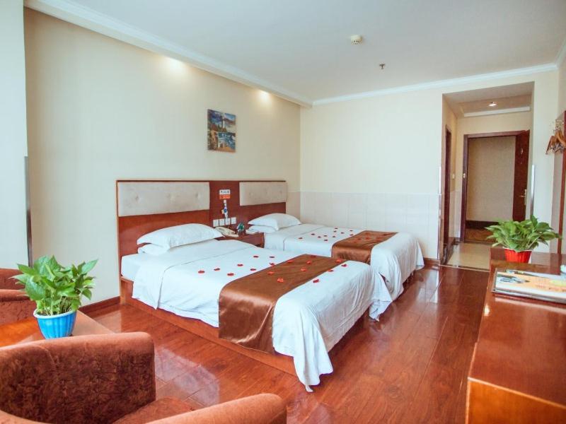Greentree Inn Hebei Zhangjiakou Zhangbei Caoyuantian Rd Zhangku Avenue Express Hotel Eksteriør bilde