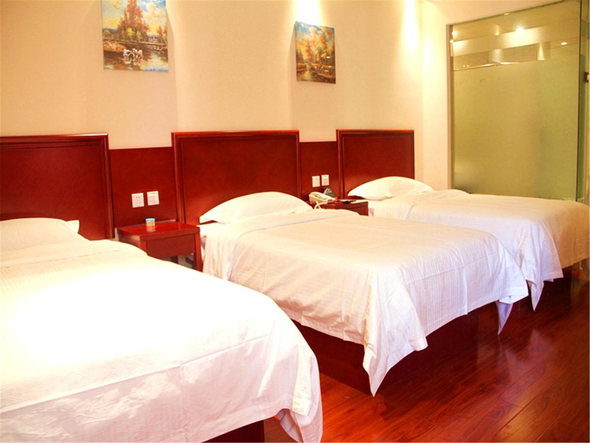 Greentree Inn Hebei Zhangjiakou Zhangbei Caoyuantian Rd Zhangku Avenue Express Hotel Eksteriør bilde